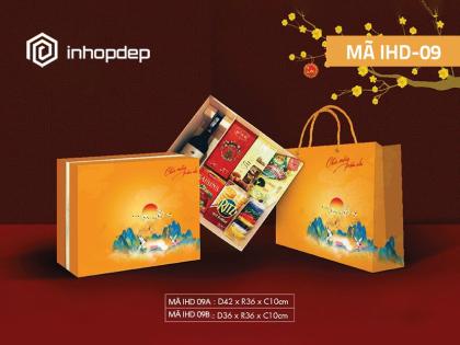 Bộ Túi & Hộp, Túi & Khay đựng quà Tết