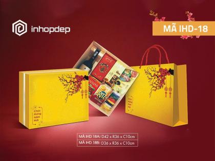Bộ Túi & Hộp, Túi & Khay đựng quà Tết