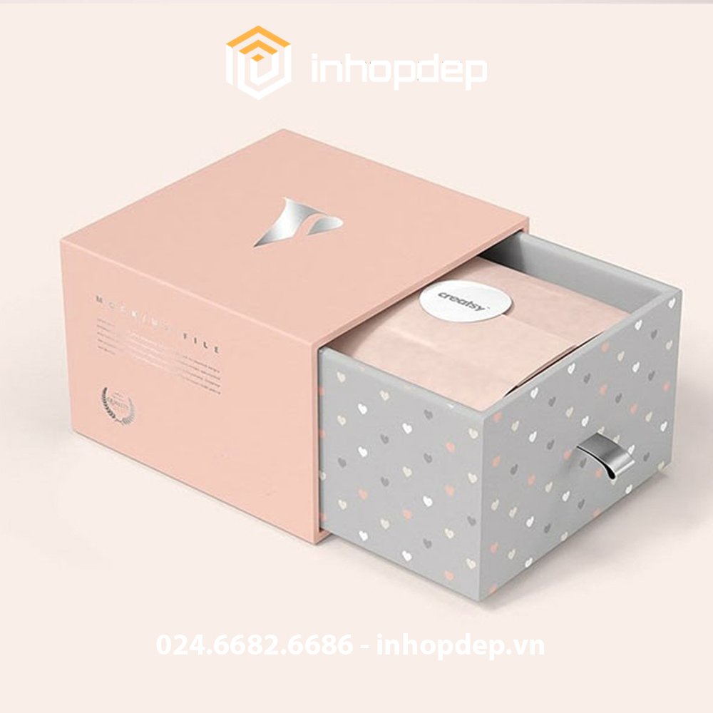 Hộp cứng ngăn kéo (dạng rút/bao diêm)